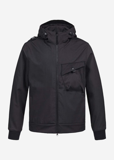 MA.Strum Jassen Softshell jacket - jet black