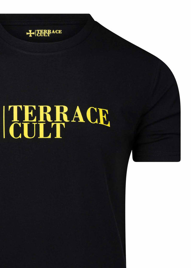 Terrace Cult T-shirts Cult x logo tee aw - black