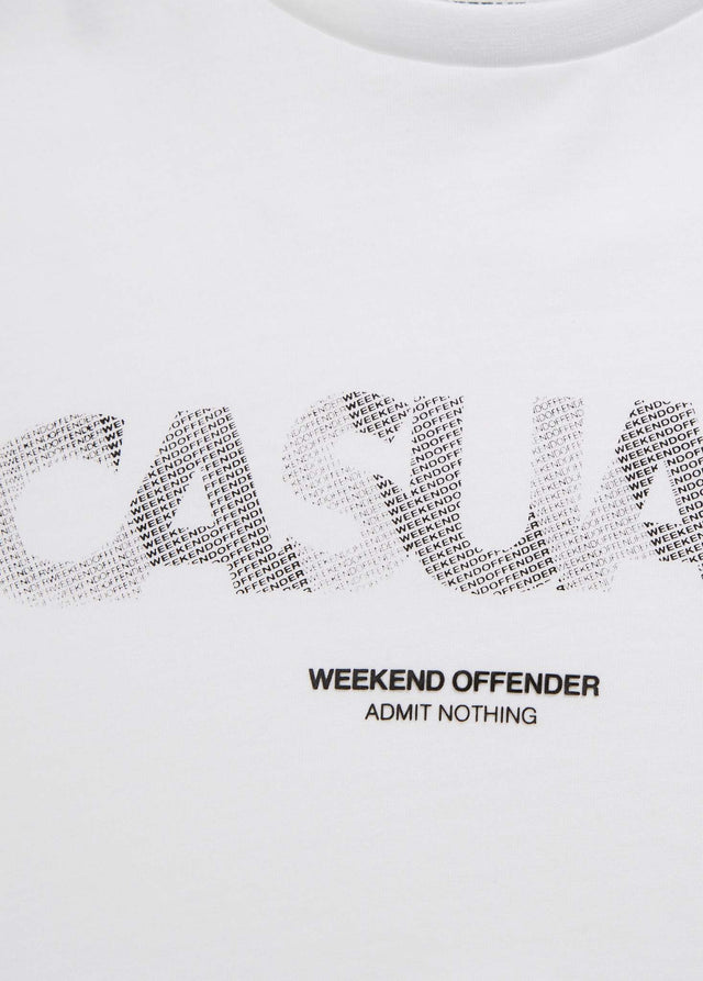 Weekend Offender T-shirts Dunham - white