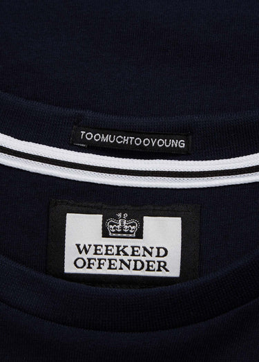 Weekend Offender Archive 89 Tee - navy