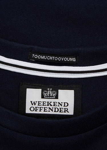 Weekend Offender T-shirts Thrills - navy