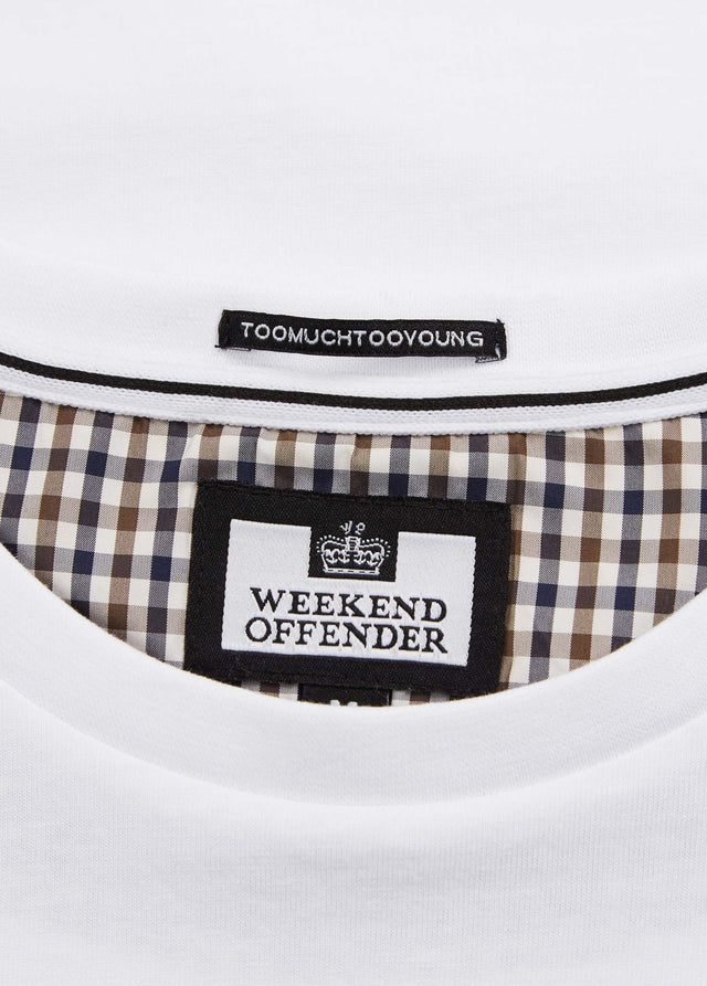 Weekend Offender T-shirts Lucky bay - white