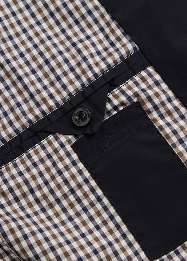 Weekend Offender Jackets Coronado - navy + free bucket hat