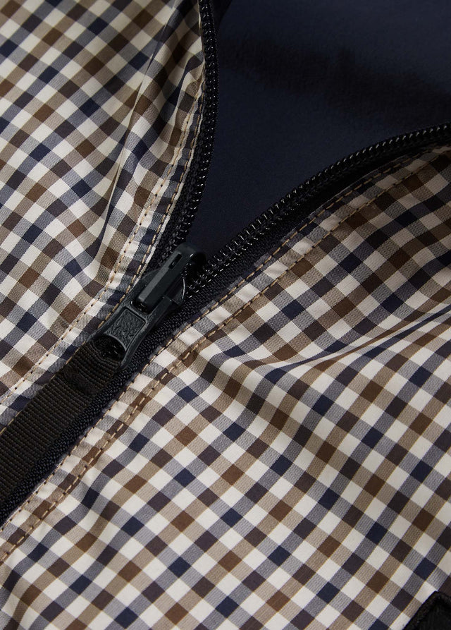 Weekend Offender Jackets Capricious reversible - check navy