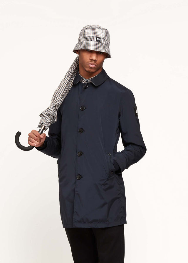 Weekend Offender Jackets Coronado - navy + free bucket hat