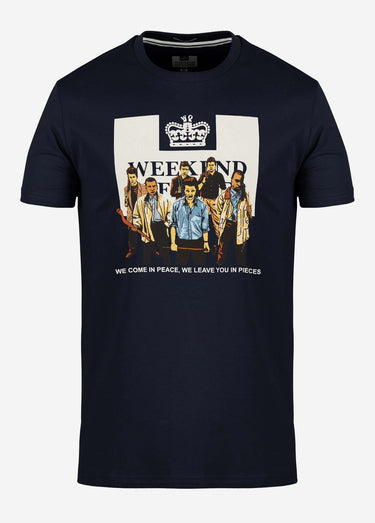 Weekend Offender Archive 89 Tee - navy