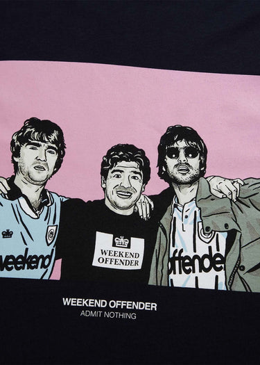 Weekend Offender T-shirts Diego tee - navy