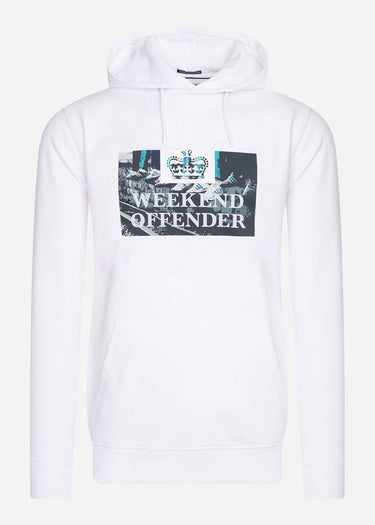 Weekend Offender Hoodies Saturdays hoodie - white