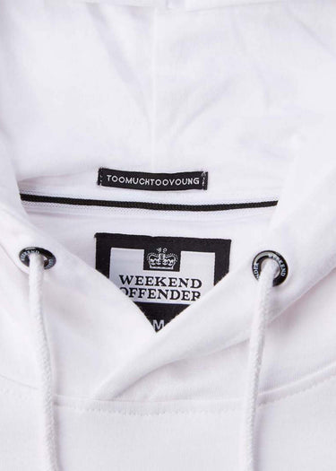 Weekend Offender Hoodies La haine hoodie - white