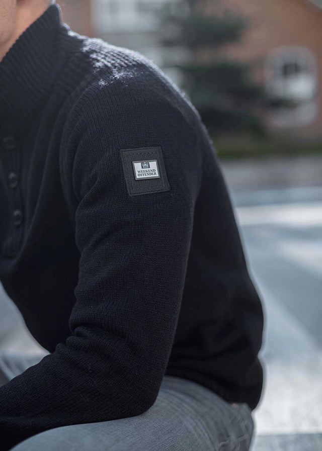 Weekend Offender Sweaters Castillos - black
