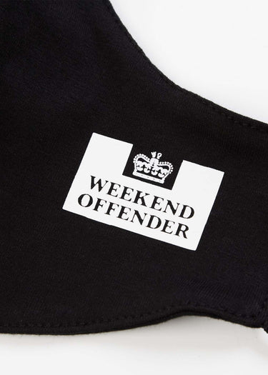 Weekend Offender Facemask Prison mask - black