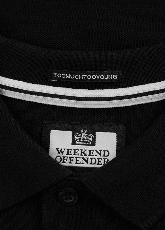 Weekend Offender Polos Caneiros - black
