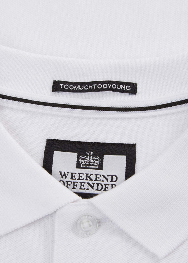 Weekend Offender Polos Caneiros - white