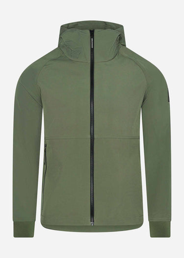 Weekend Offender Jassen Stipe softshell - green clay