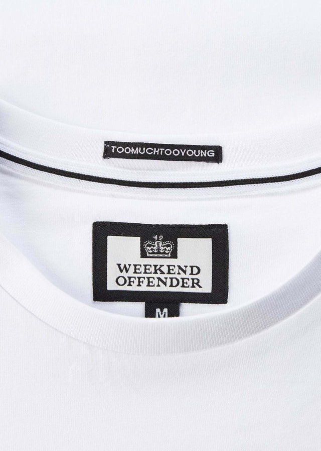 Weekend Offender T-shirts Cannon beach - white