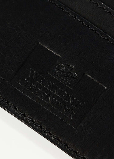 Weekend Offender Accessoires Leather wallet - black