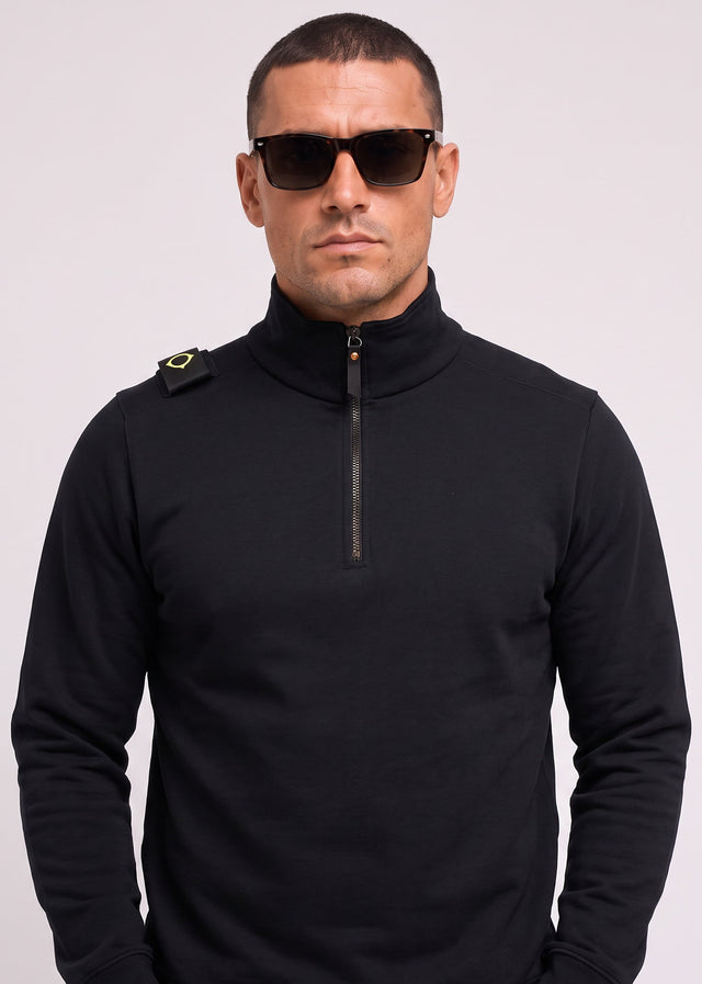 MA.Strum Sweaters Training quarter zip sweatshirt - black