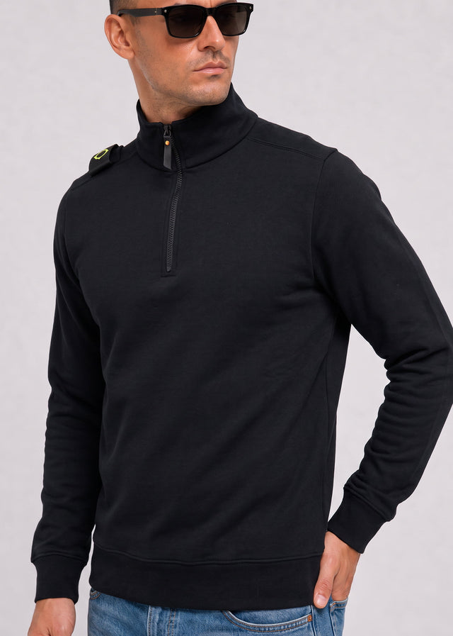 MA.Strum Sweaters Training quarter zip sweatshirt - black