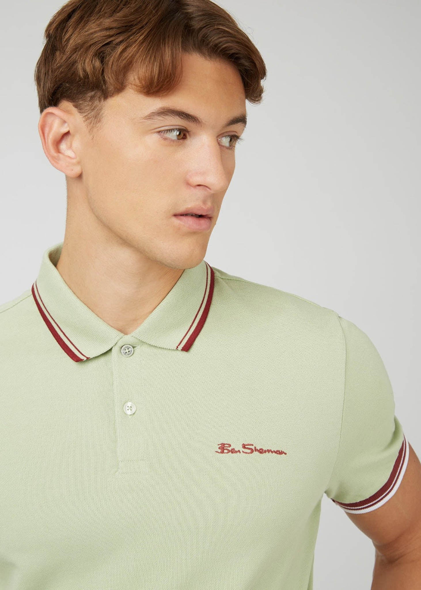 Ben Sherman Polo's  Signature polo - pistachio 