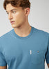 Ben Sherman T-shirts  Signature pocket tee - blue shadow 