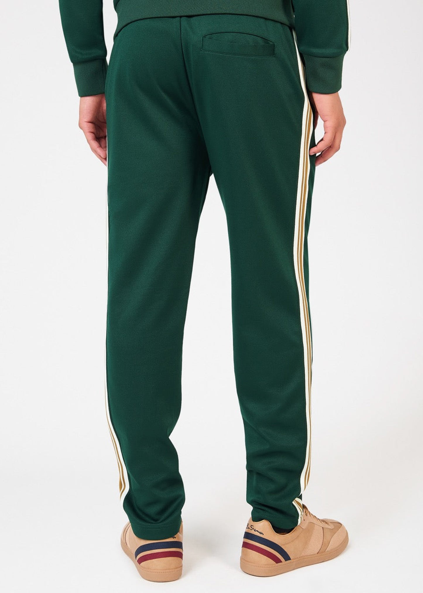 House taped track pant - dark green