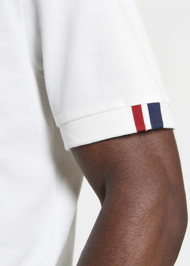 Ben Sherman T-shirts Tipped pique tee - snow white