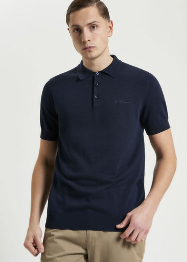 Ben Sherman Polo's Signature ss polo - dark navy