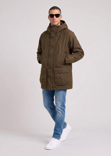 Barbour Jassen Barbour bedale wax parka - brown