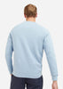 Barbour International Truien  Essential crew neck sweat - powder blue 