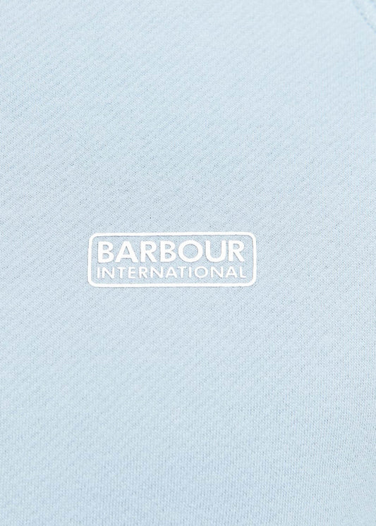 Barbour International Truien  Essential crew neck sweat - powder blue 