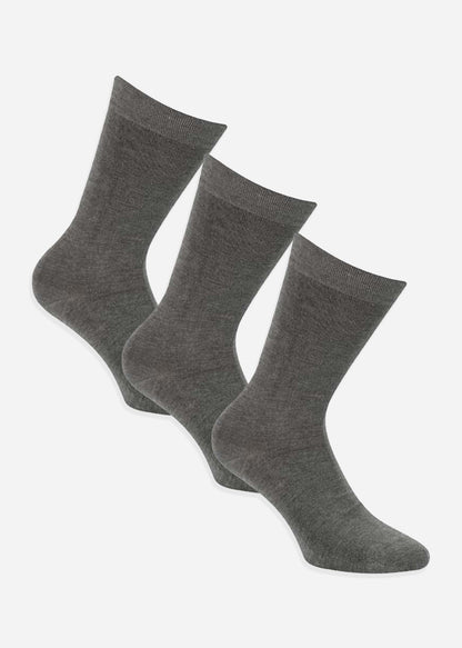 Casual Lads Sokken  3 Pack Premium Bamboo Socks - Light Grey 