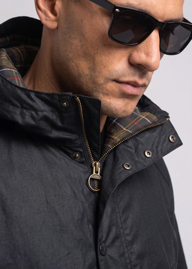 Barbour Jackets Barbour bedale wax parka - navy