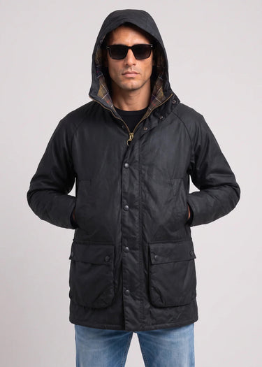 Barbour Jackets Barbour bedale wax parka - navy