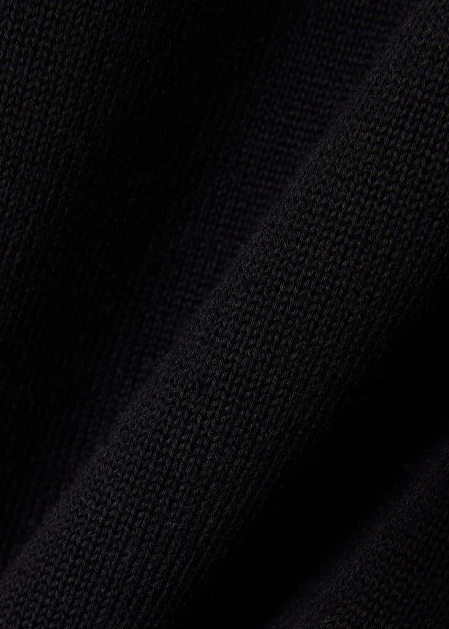 Lacoste Sweaters Regular fit crew neck sweater - black