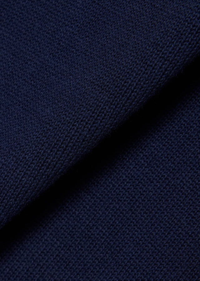 Lacoste Sweaters Regular fit crew neck sweater - navy blue