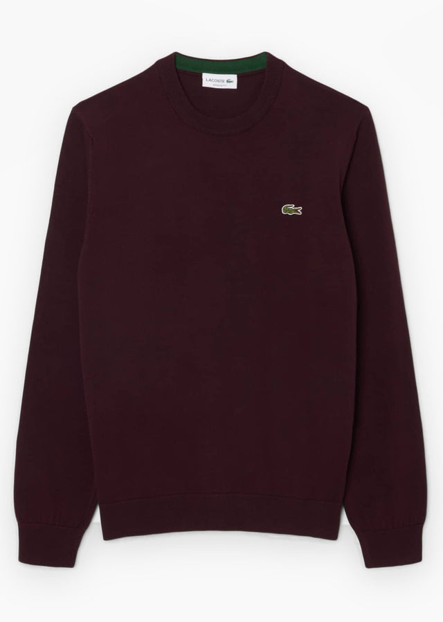 Lacoste Sweaters Regular fit crew neck sweater - oxalis