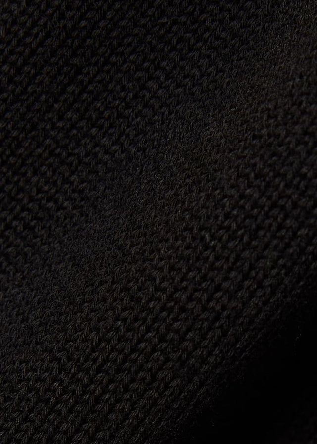 Lacoste Sweaters Regular fit high zipped neck sweater - black