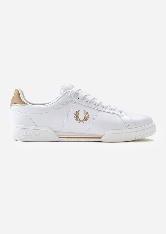 Fred Perry Schoenen  B722 leather - white warm stone 