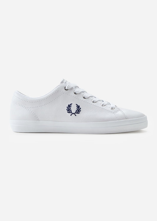 Fred Perry Schoenen  Baseline leather - white 