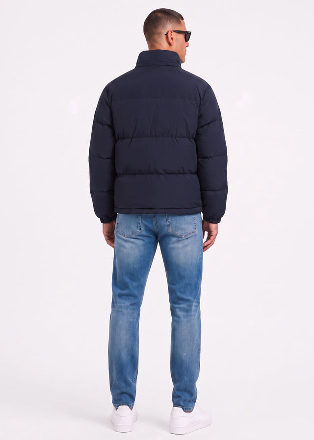 Lacoste Jackets Water-repellent packable hood down jacket - abysm