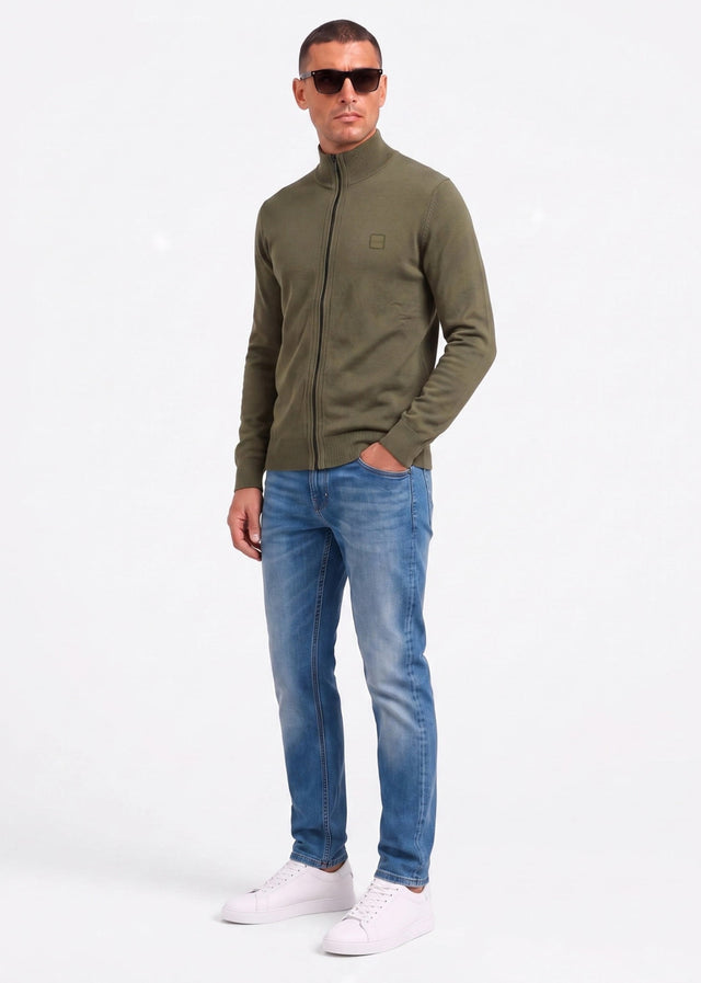 Hugo Boss Sweaters Kanozip s - bright green
