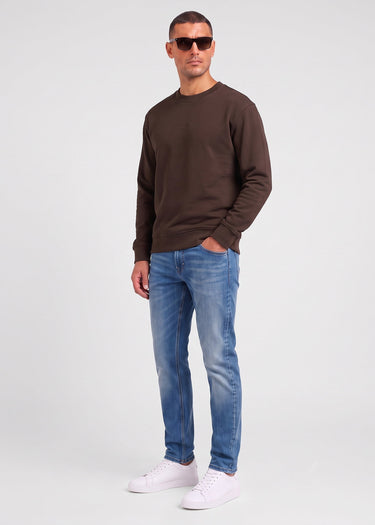 Hugo Boss Truien Wesmallcrew - brown
