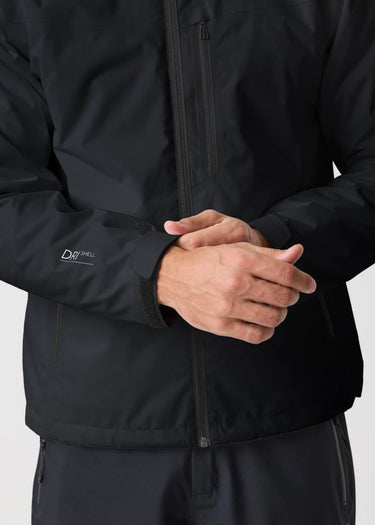 Henri Lloyd Jassen Men's polar breeze hooded jacket - black