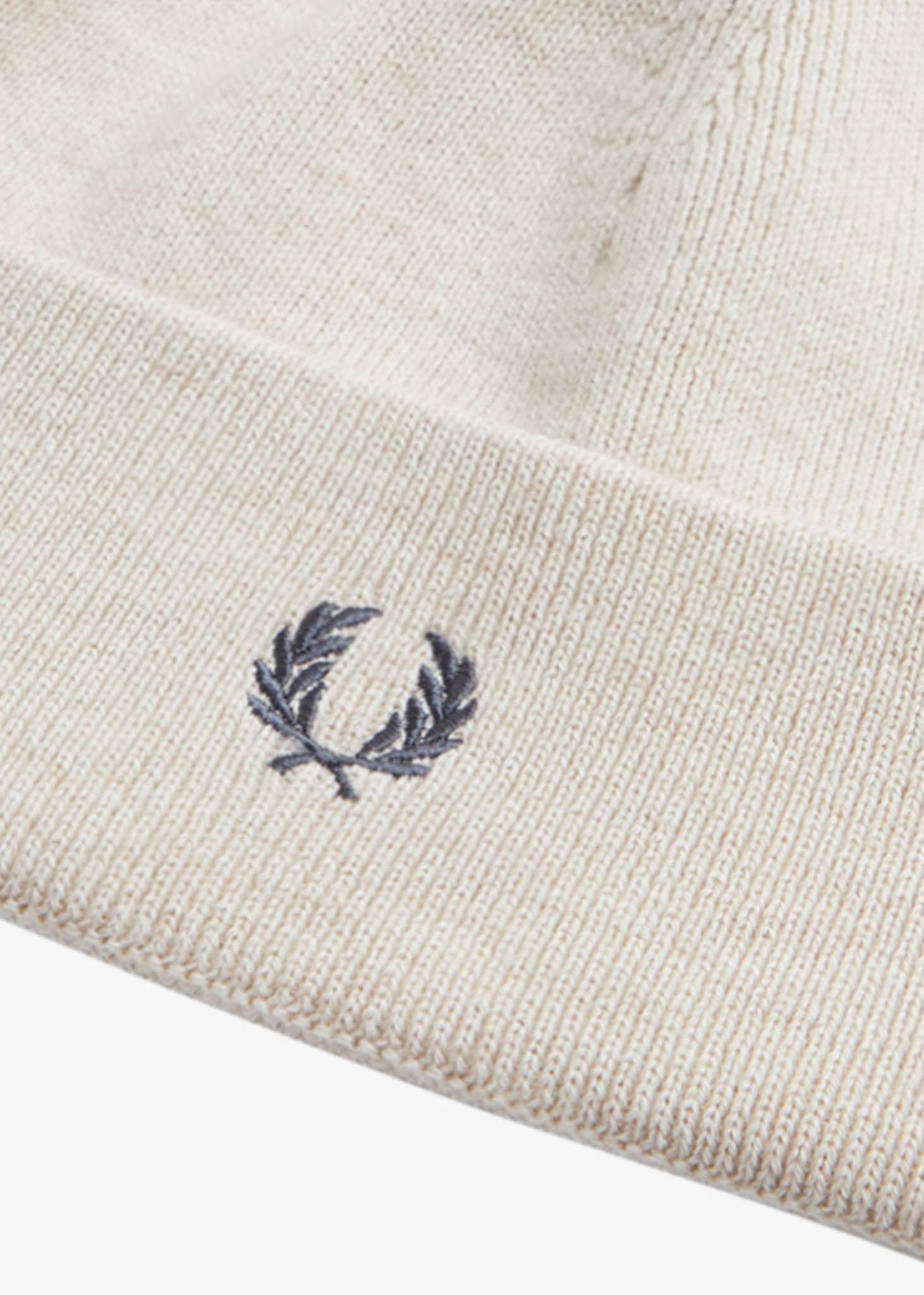 Fred Perry Mutsen  Classic beanie - porridge anchor grey 