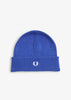 Fred Perry Mutsen  Classic beanie - blue 