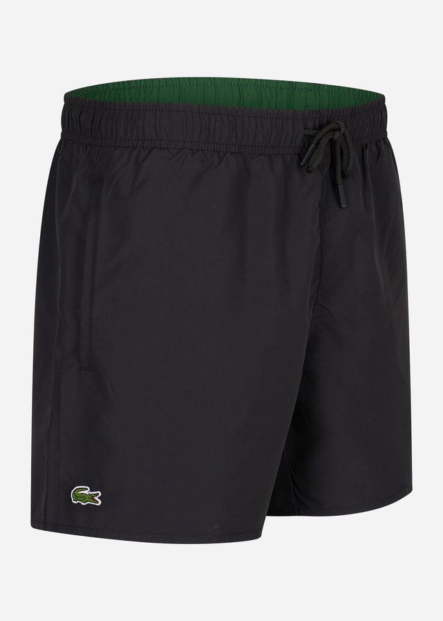 Lacoste Swimwear  Swimming trunks - black green 