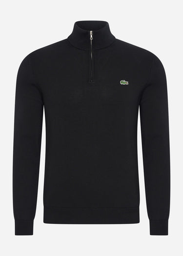 Lacoste Truien  Zip sweater - black 