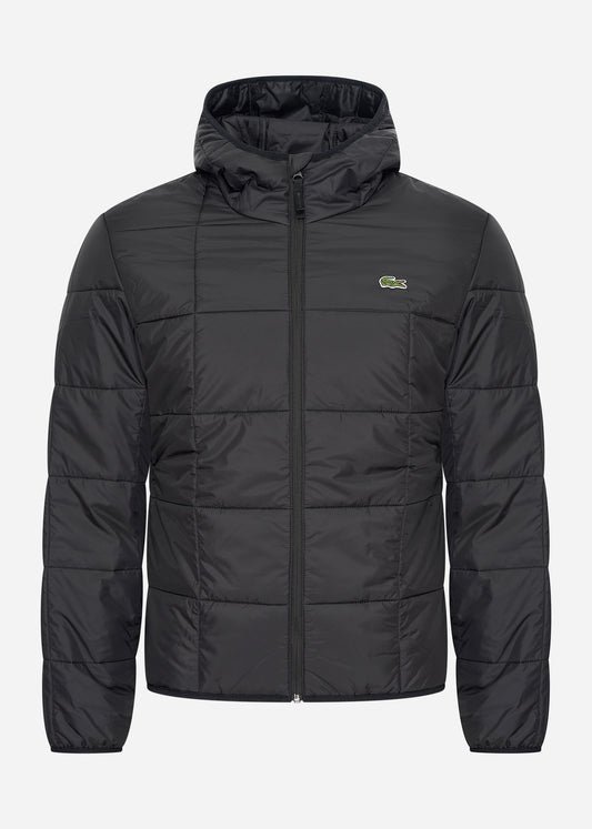 Lacoste Jassen  Puffer jacket - black black 