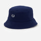 Pique bucket hat - french navy
