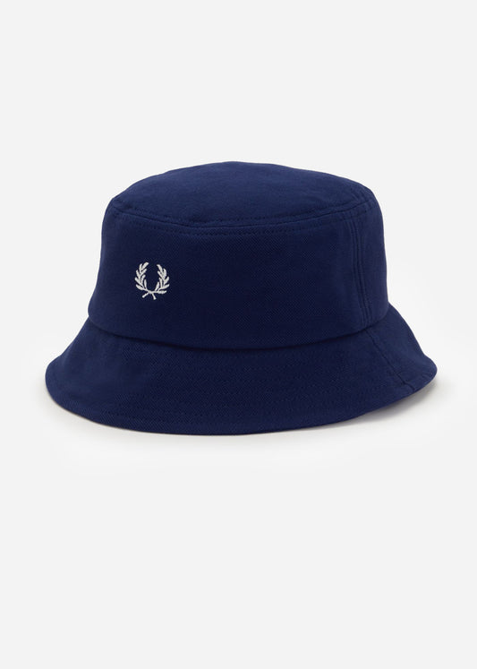 Pique bucket hat - french navy
